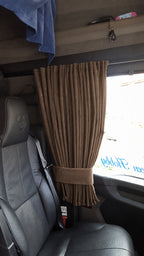 BoutiqueduRoutier™ | Rideau de camion marron