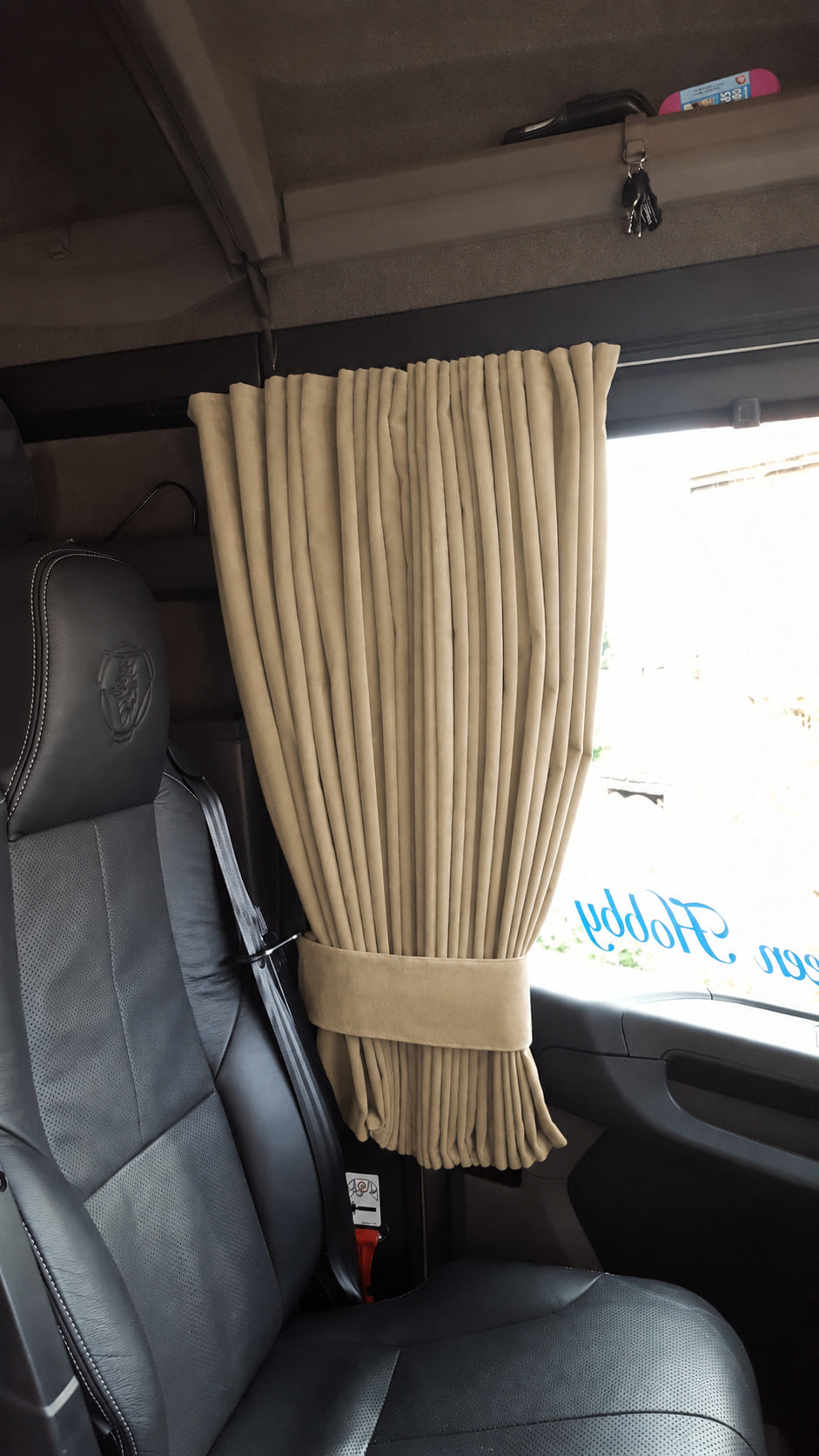 BoutiqueduRoutier™ | Truck Curtains Set Beige