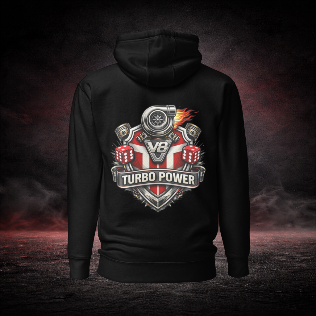 BoutiqueduRoutier™ | Sweat à capuche puissance turbo