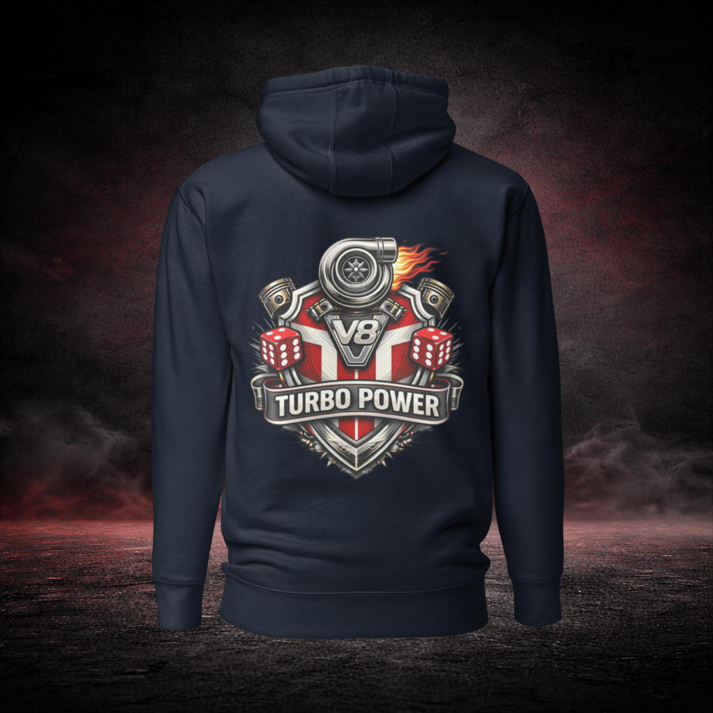 BoutiqueduRoutier™ | Sweat à capuche puissance turbo