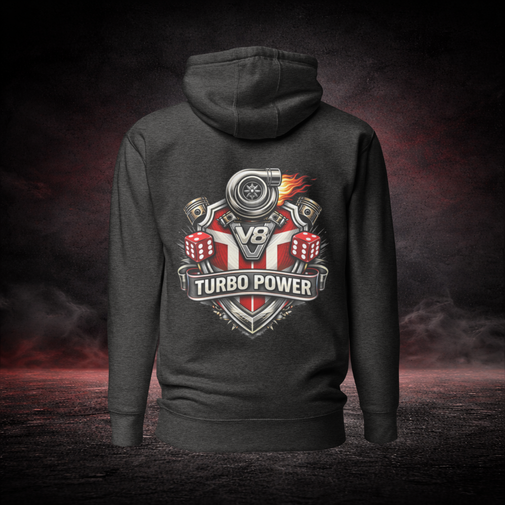 BoutiqueduRoutier™ | Sweat à capuche puissance turbo