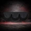 BoutiqueduRoutier™ | Truck Front Window Curtain Suede Look Black