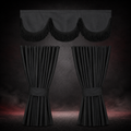 BoutiqueduRoutier™ | Jeu de rideaux de camion noir