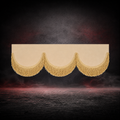 BoutiqueduRoutier™ | Truck Front Window Curtain Suede Look Beige