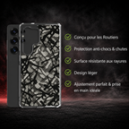 BoutiqueduRoutier™ | Coque Samsung en peluche danoise grise