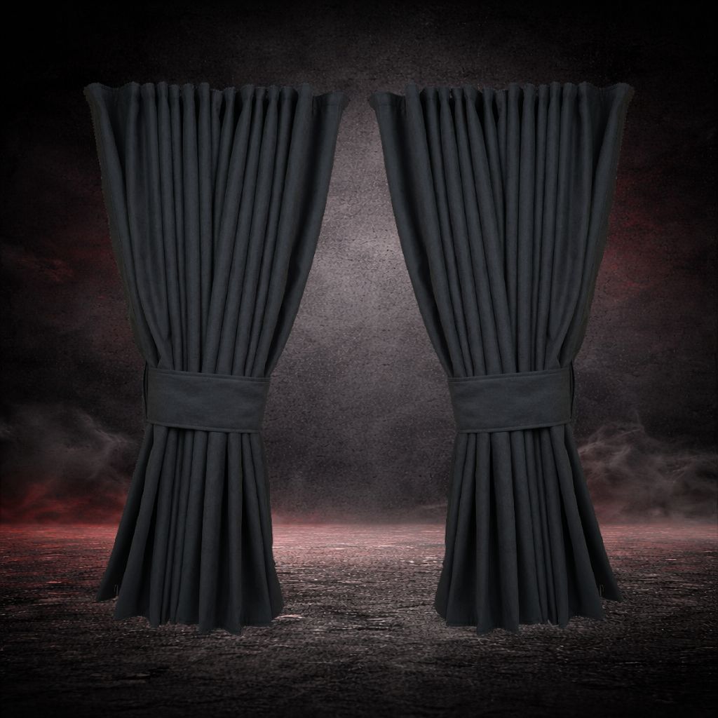 BoutiqueduRoutier™ | Jeu de rideaux de camion noir