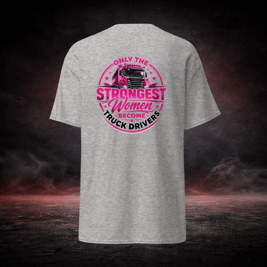 BoutiqueduRoutier™ | T-skjorte for kvinner – sterkeste kvinne