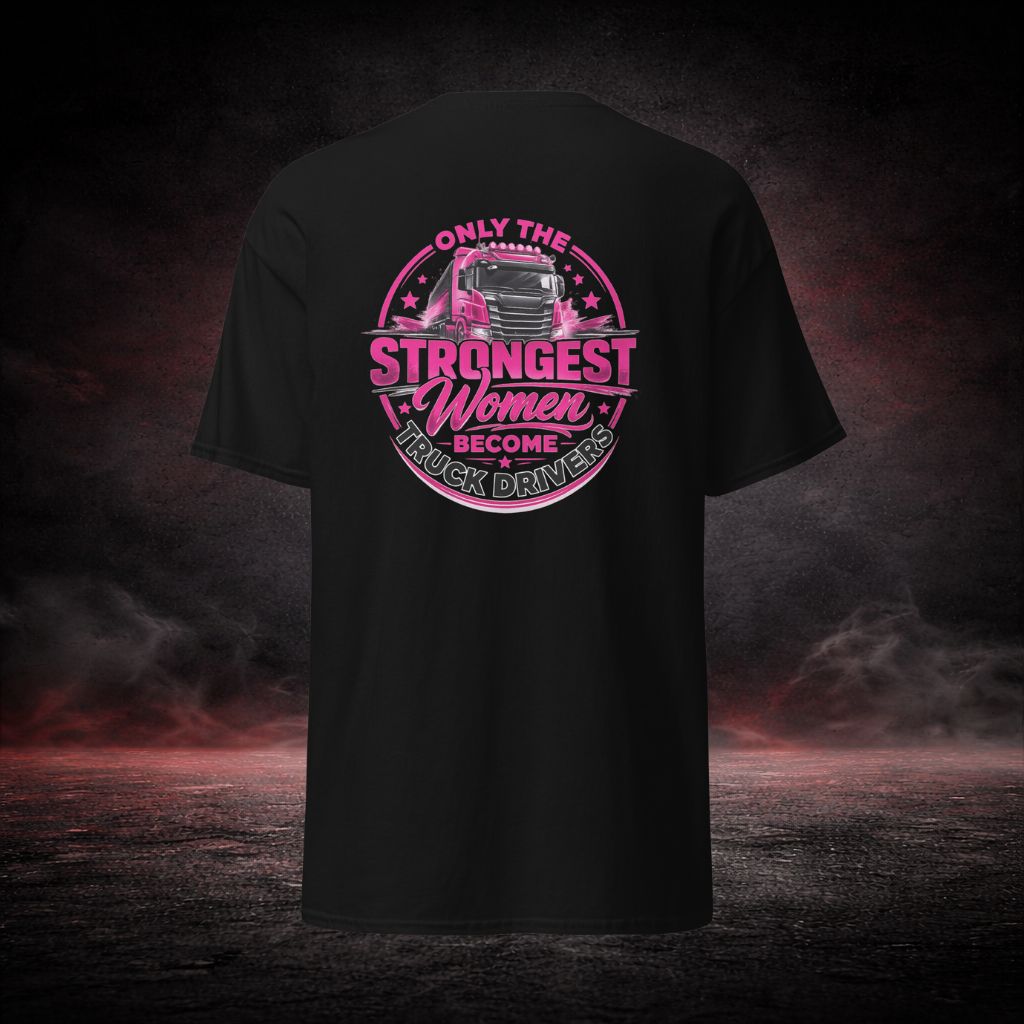 BoutiqueduRoutier™ | T-skjorte for kvinner – sterkeste kvinne