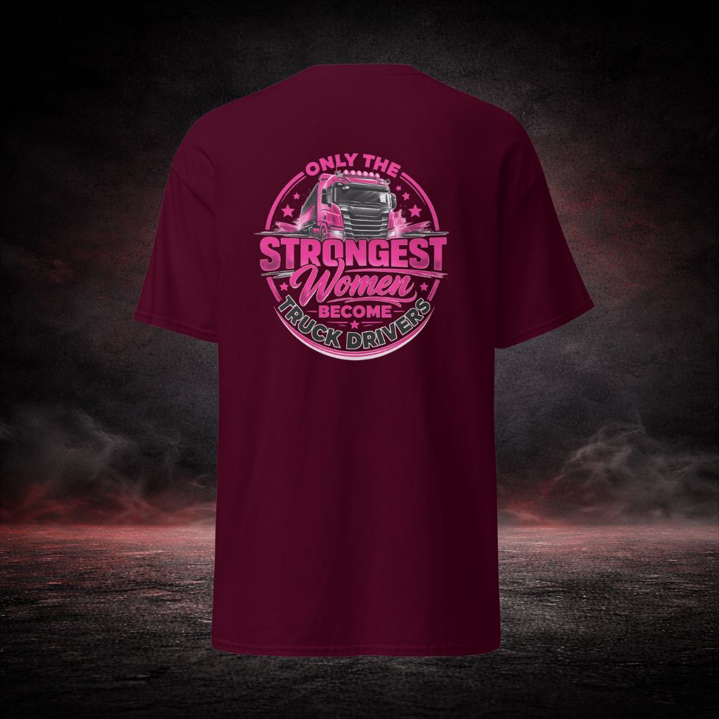 BoutiqueduRoutier™ | T-skjorte for kvinner – sterkeste kvinne