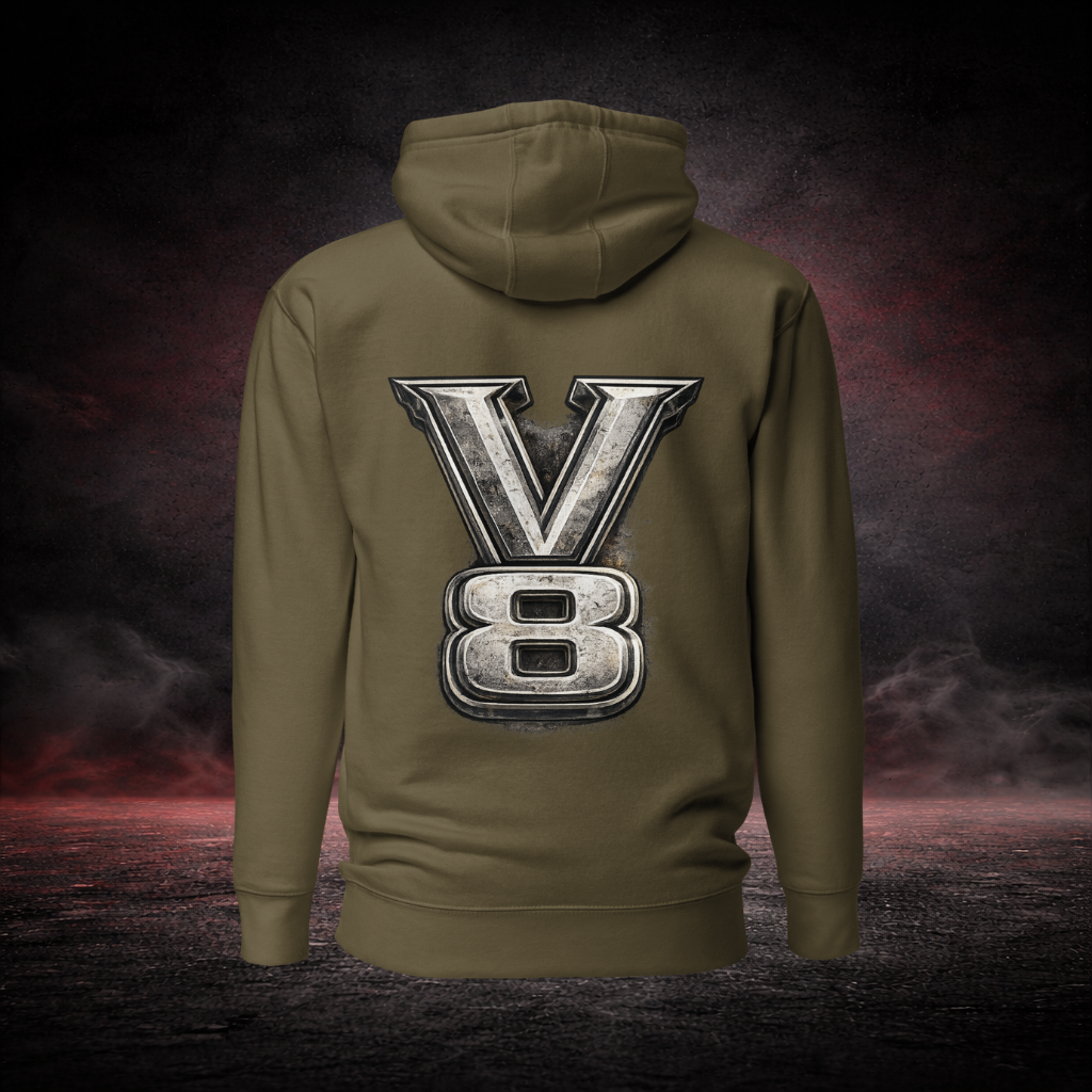 BoutiqueduRoutier™ | Sweat à capuche uniquement V8
