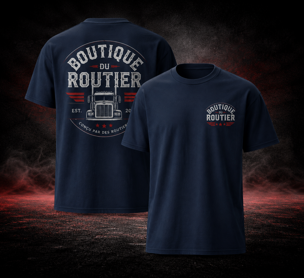 BoutiqueduRoutier™ | T-shirt Dévoreur de kilomètres