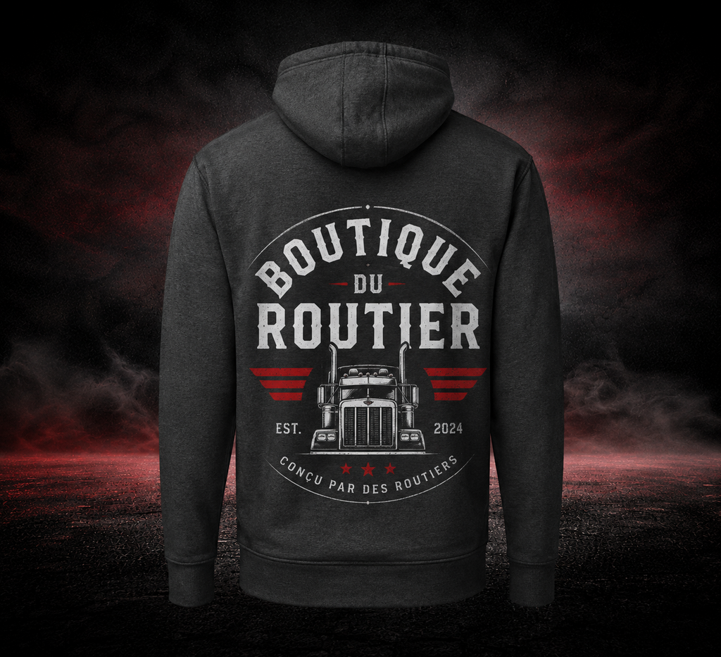 BoutiqueduRoutier™ | Dansk medlem – trucker-hettegenser
