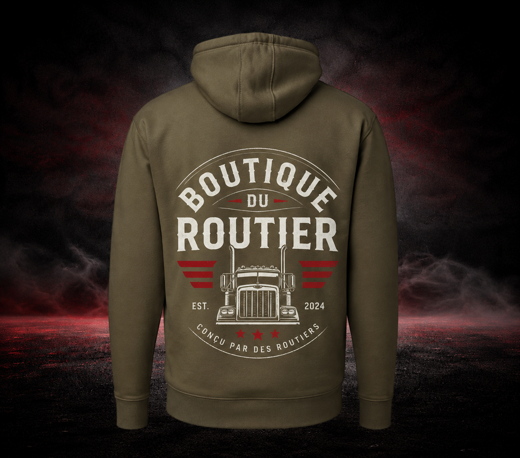 BoutiqueduRoutier™ | Dansk medlem – trucker-hettegenser