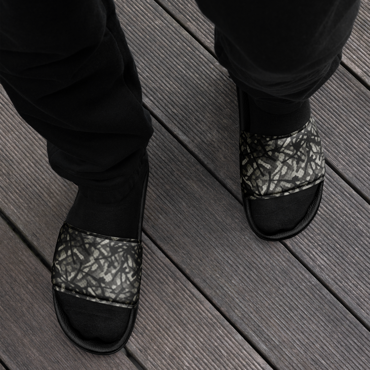 BoutiqueduRoutier™ | Tøfler Dansk plysj grå